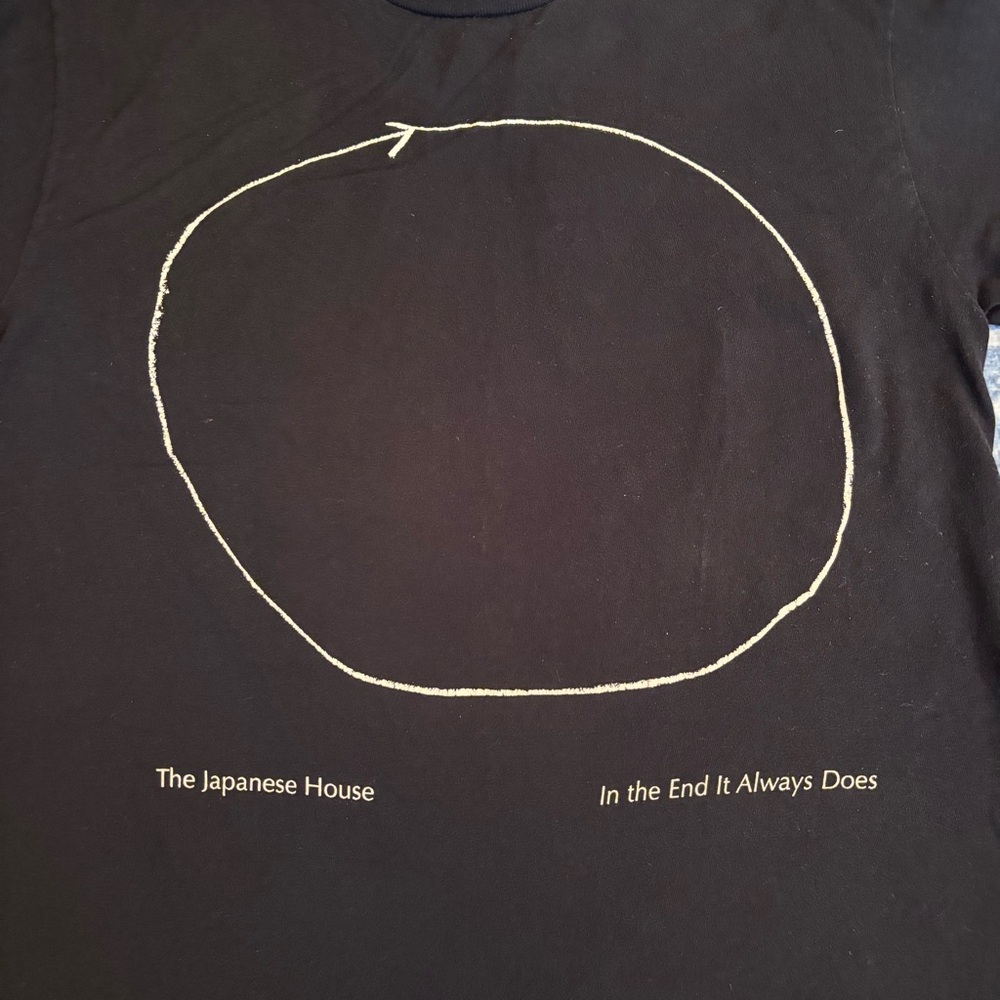 The Japanese House Merch Long Sleeve Shirt - In The End It Always Does Tour - Picture 2 of 3